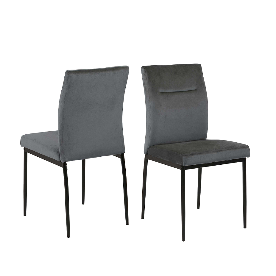 emob Eetkamerstoel Demi - grijs