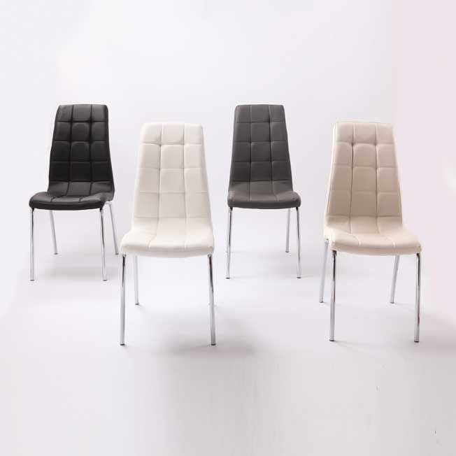 Emob Eetkamerstoel Merlino - Zwart