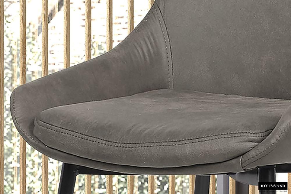 Emob Eetkamerstoel Mirano-grijs