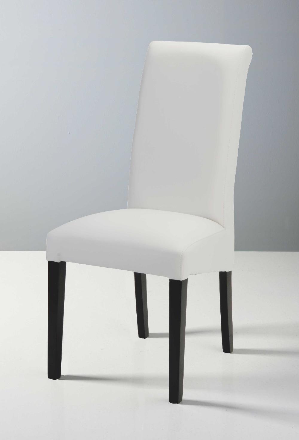 Emob Eetkamerstoel Roko - Wit/zwart