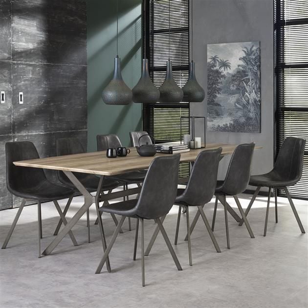 Emob Eetkamerstoel Zigi - Zwart