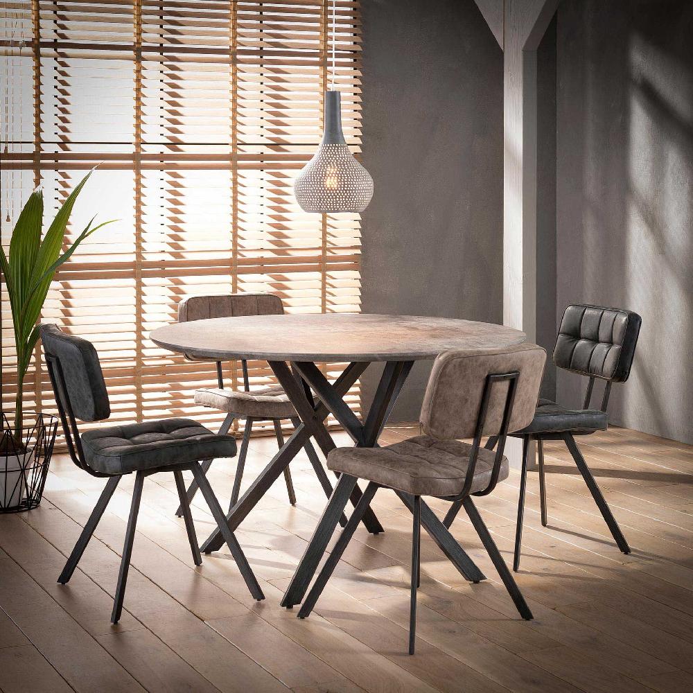 Emob Eetkamerstoel Ziva - Zwart