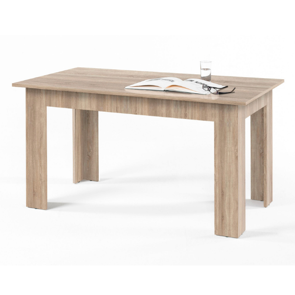 emob Eettafel Addo 140cm - eik