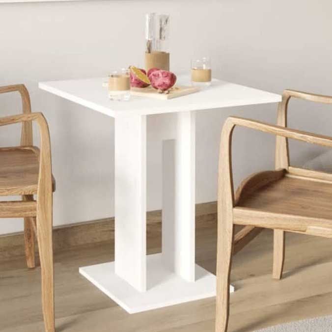 emob Eettafel Brandon 70x70 - wit