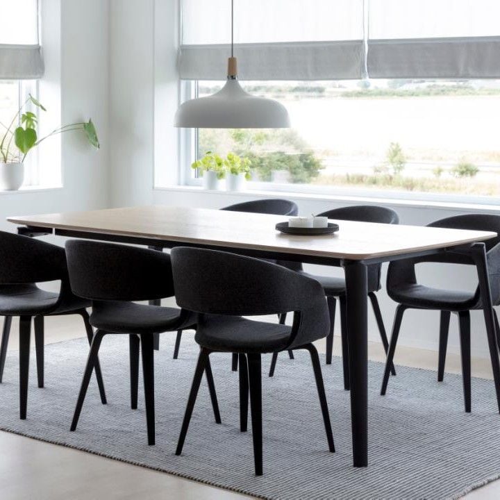 emob Eettafel Cecile 200x100 - effen beige