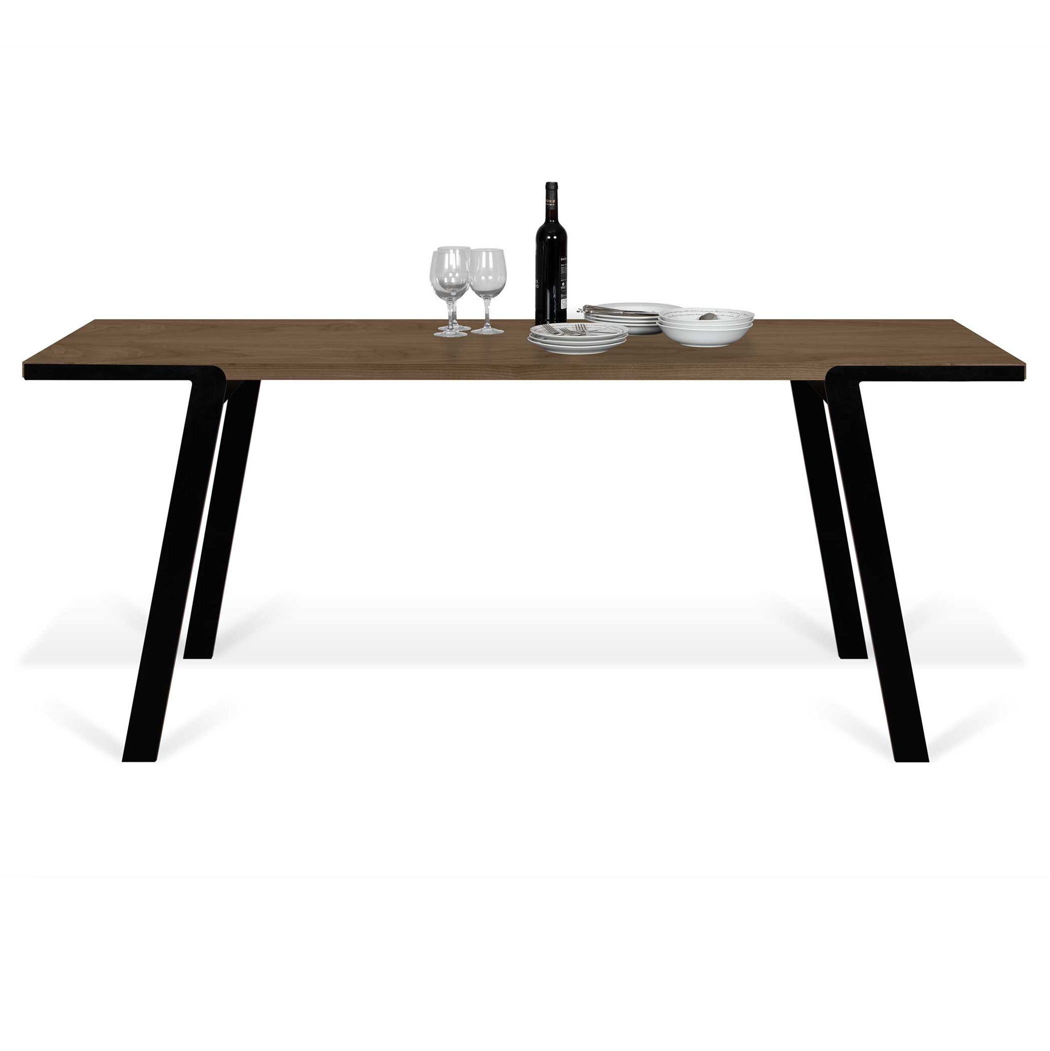 Emob Eettafel Drina 180 X 90 Cm-notenhout