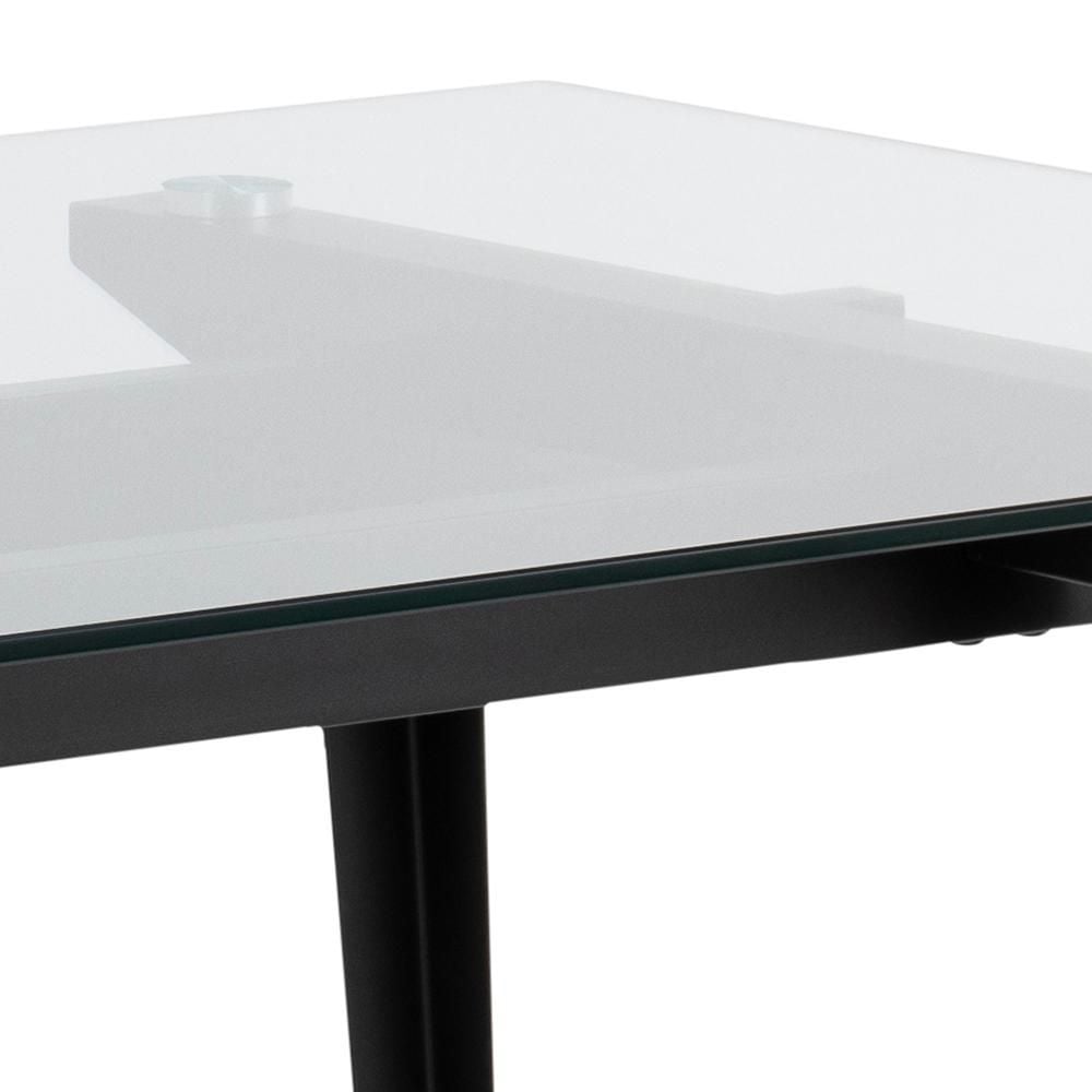 Emob Eettafel Maurane 180x90cm - Zwart
