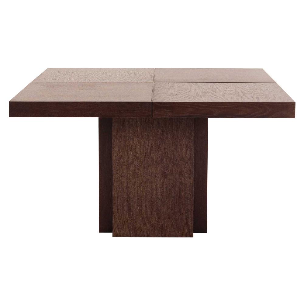 Emob Eettafel Mundus 150 X 150 Cm - Chocoladefineer