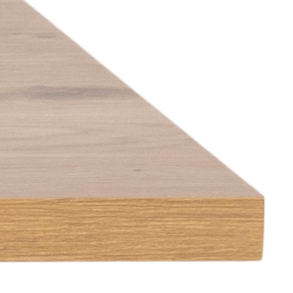 Emob Eettafel Zenny 160x90 - Wilde Eik/zwart