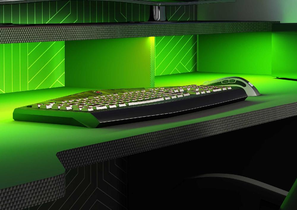 Emob Gaming Bureau Tadic 178cm - Grijs