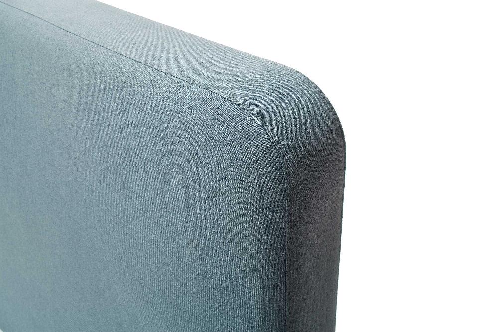 Emob Gestoffeerd Bed Tony 160x200 - Ijsblauw