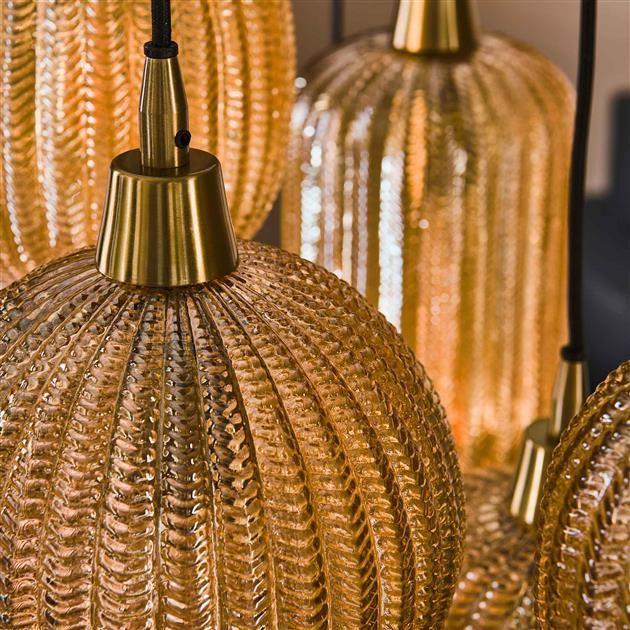 Emob Hanglamp Ambrioso 95 Cm-amber