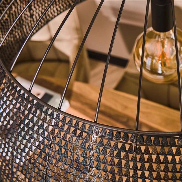 Emob Hanglamp Amory Voor 1 Lichtbron-zwart/bruin