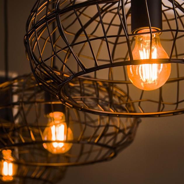 Emob Hanglamp Conny 150 Cm-zwartbruin