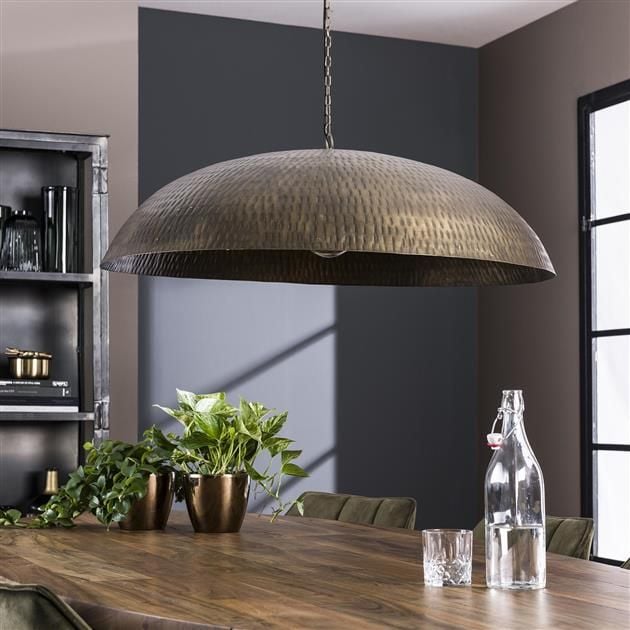 Emob Hanglamp Dome ø 90 Cm - Antiek Brons