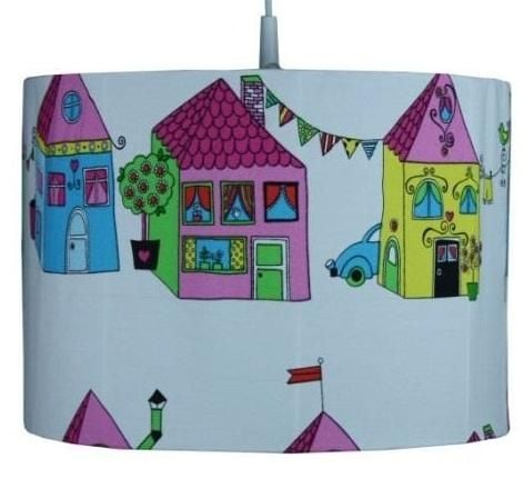 emob Hanglamp Home sweet Home roze