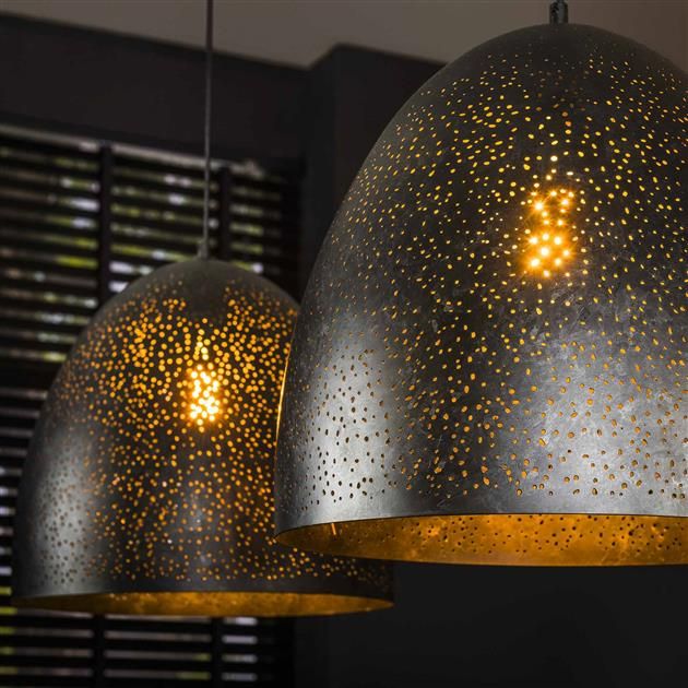 Emob Hanglamp Kos 2 Lampkappen-Charcoal