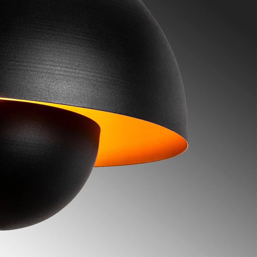 Emob Hanglamp Tatum - 40x40x91cm - Zwart Metaal