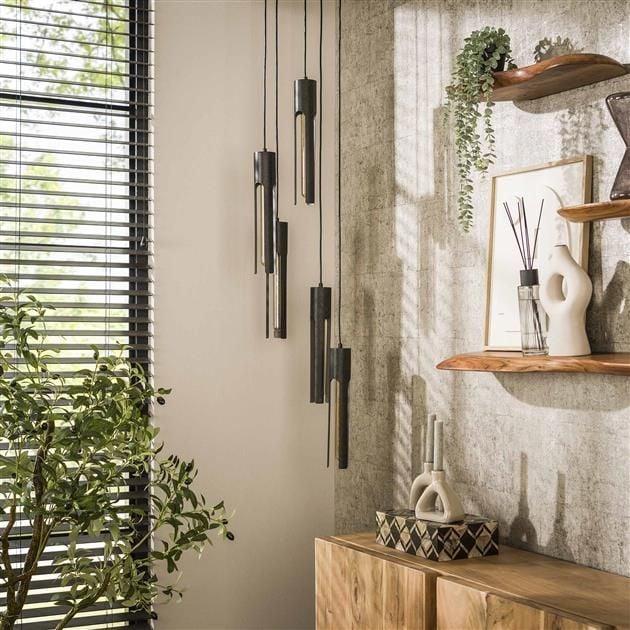 Emob Hanglamp Tauriel 180 Cm-Artic Zwart