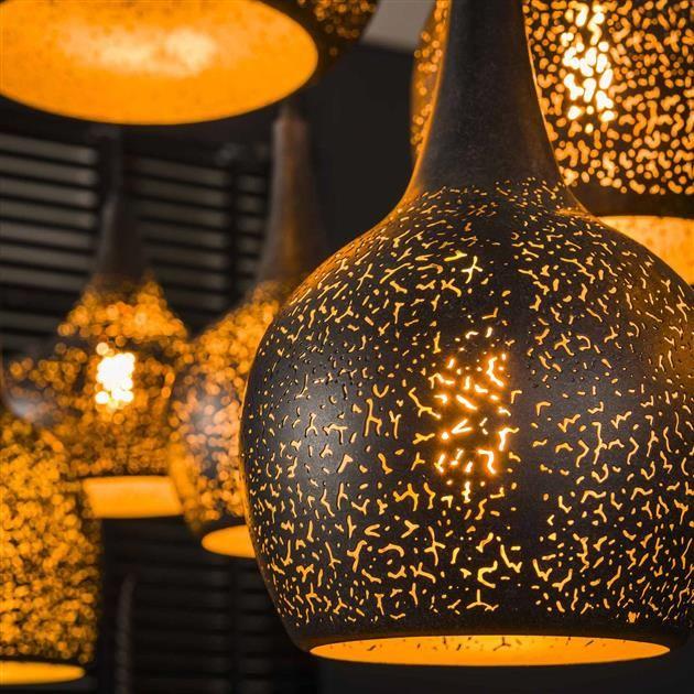 Emob Hanglamp Zeppos 120 Cm-Artic Zwart