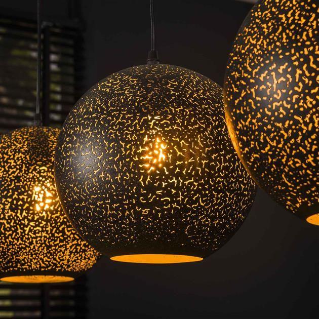 Emob Hanglamp Zeppos 135 Cm-Artic Black