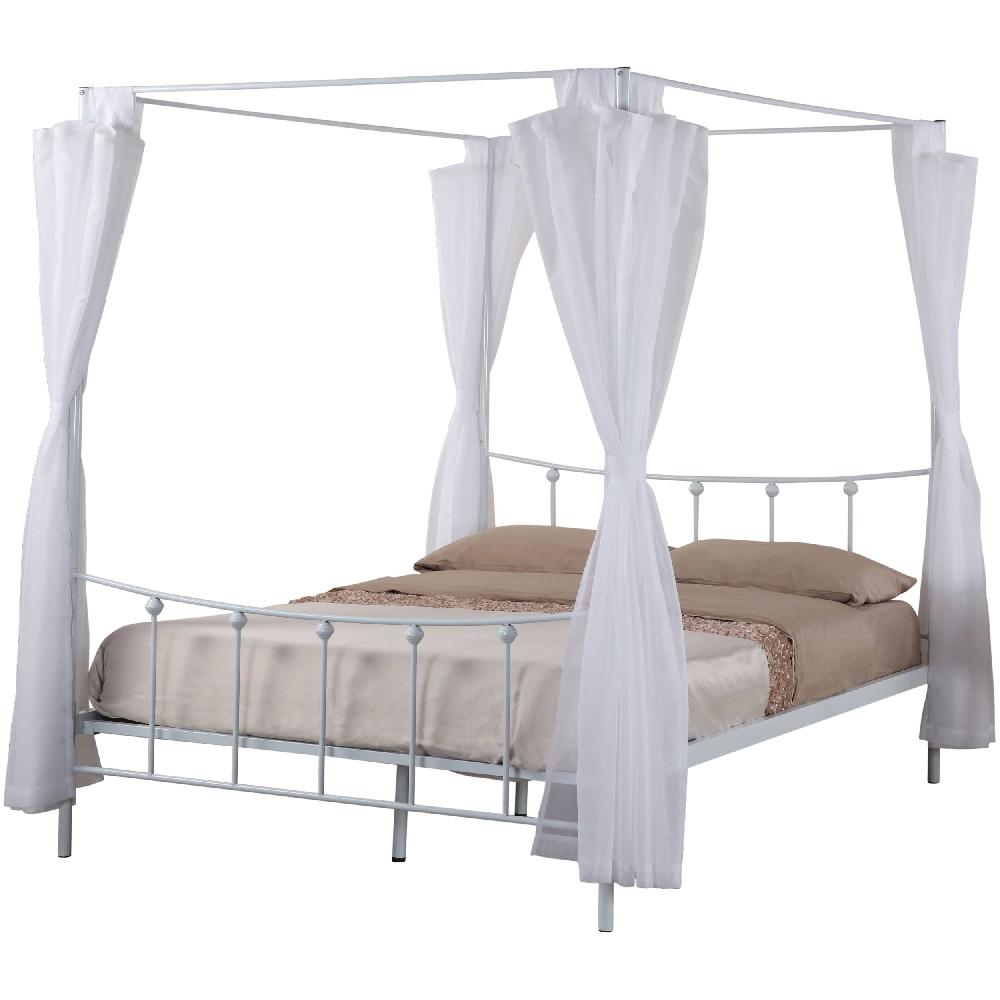Emob Hemelbed Amore Metaal 140x200 - Wit
