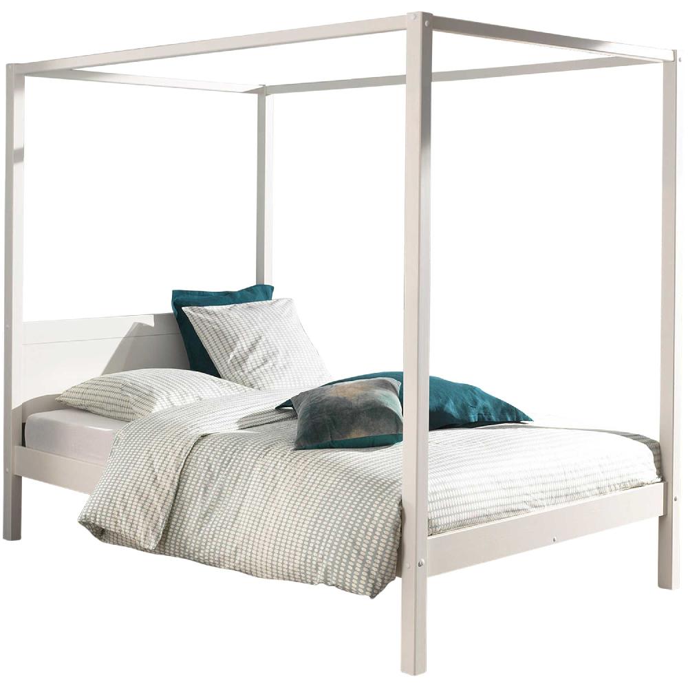Emob Hemelbed Charlotte 140x200 - Wit