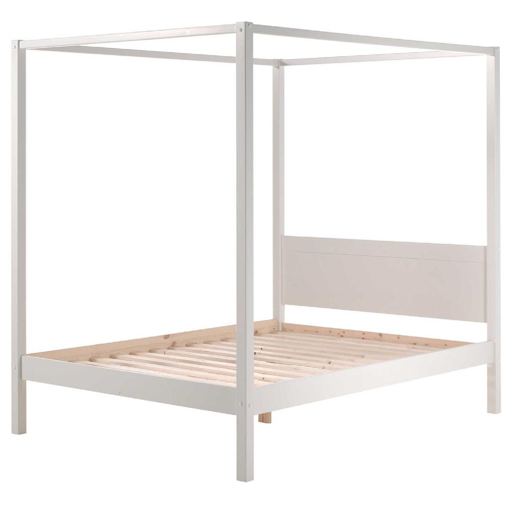 Emob Hemelbed Charlotte 140x200 - Wit