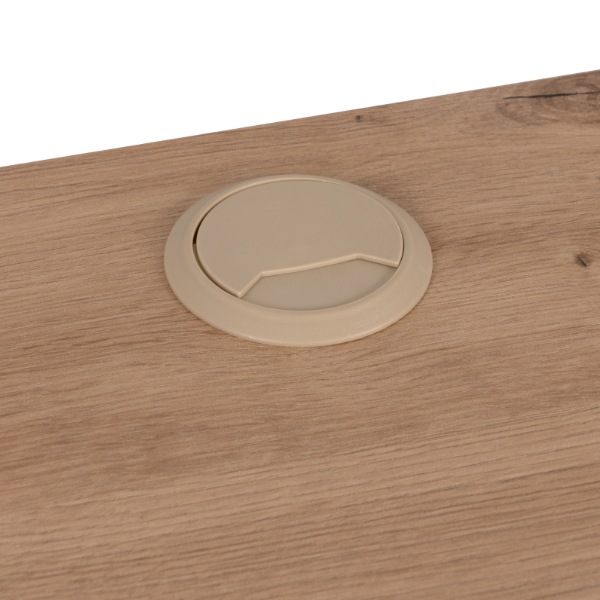 Emob Hoekbureau Dailana-artisanale Eik/antraciet