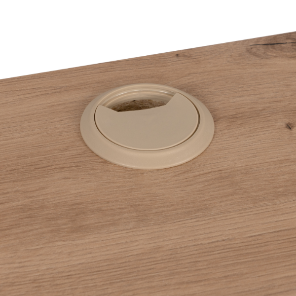 Emob Hoekbureau Dailana-artisanale Eik/antraciet