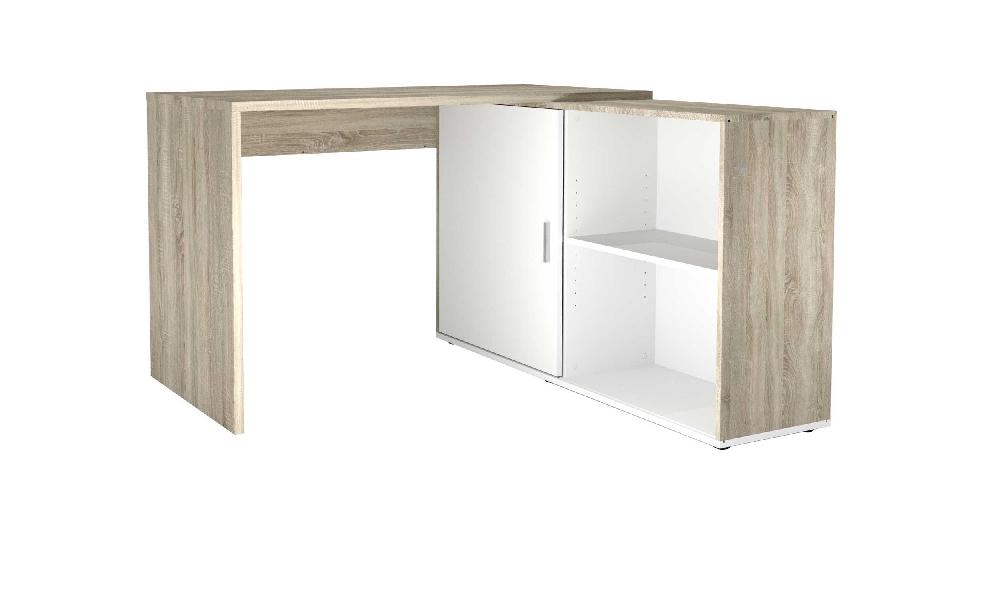 Emob Hoekbureau Vaiana - Eik/wit