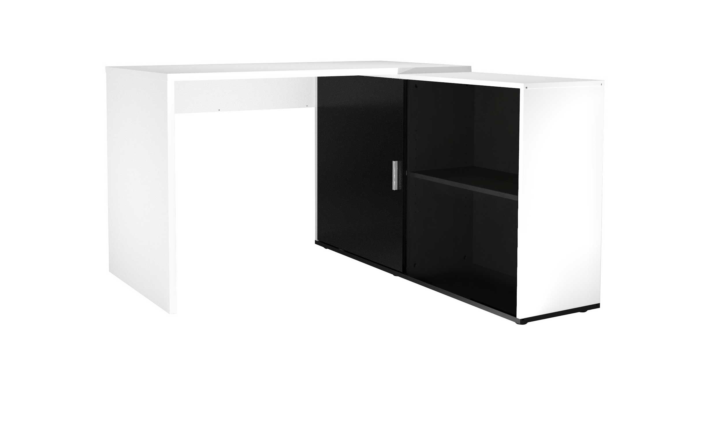 Emob Hoekbureau Vaiana - Wit/zwart