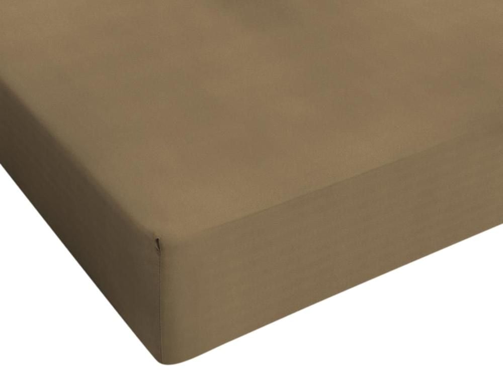 Emob Hoeslaken Jersey Taupe 80/90/100x200cm