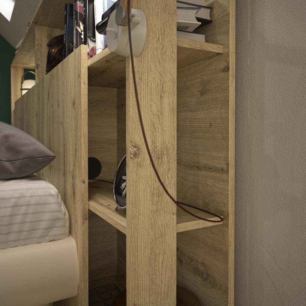 Emob Hoofdbord Met Opbergruimte Genaro