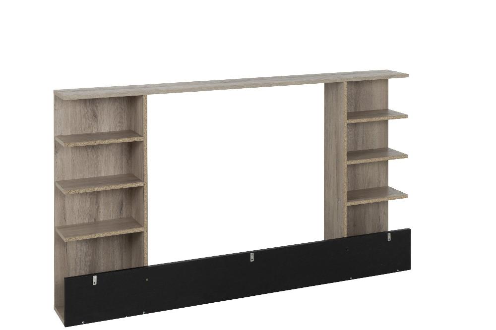 emob Hoofdbord voor bed Castle 140x200 - eik