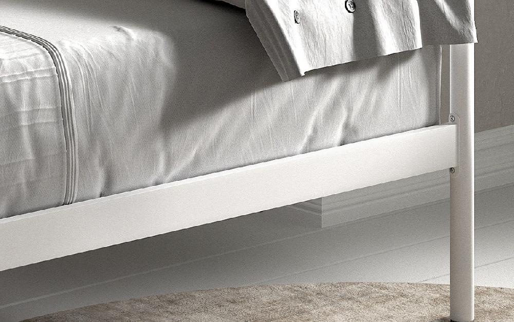 Emob Kajuitbed Sablo Metaal 90x200 - Wit