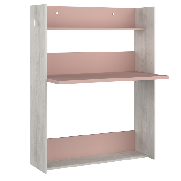 Emob Kast Met Bureaublad Bo0 - Grenen/ Oudroze