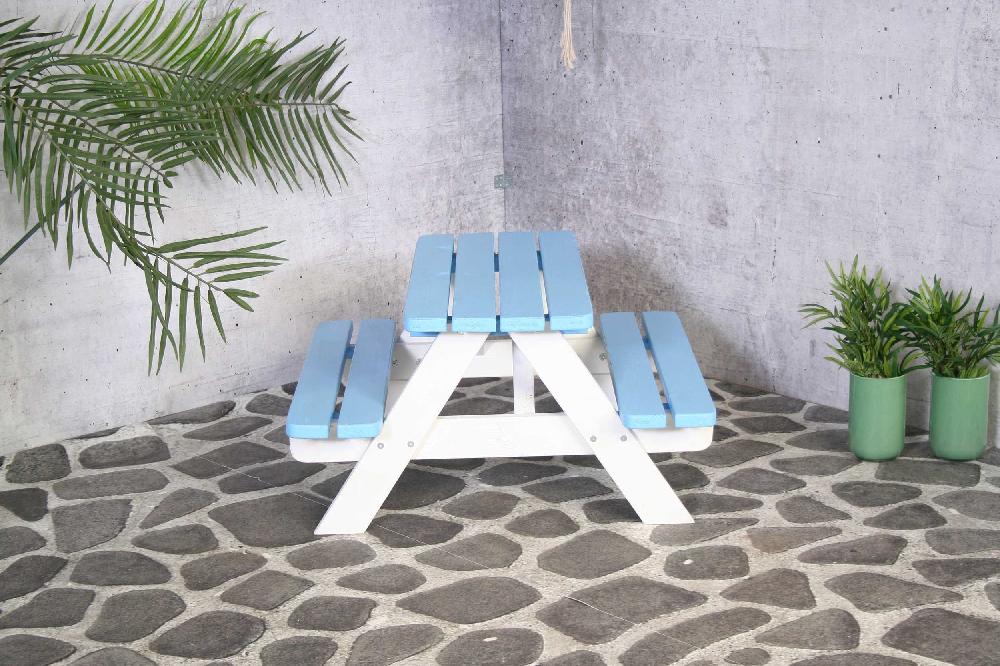 Emob Kinder Picknicktafel Mickey – Blauw