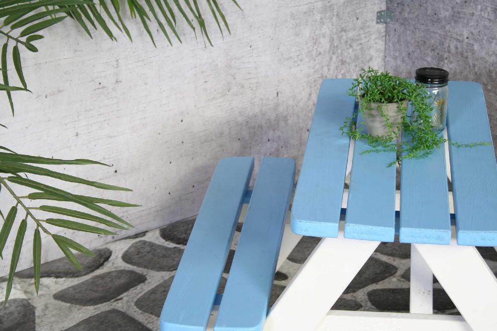 Emob Kinder Picknicktafel Mickey – Blauw