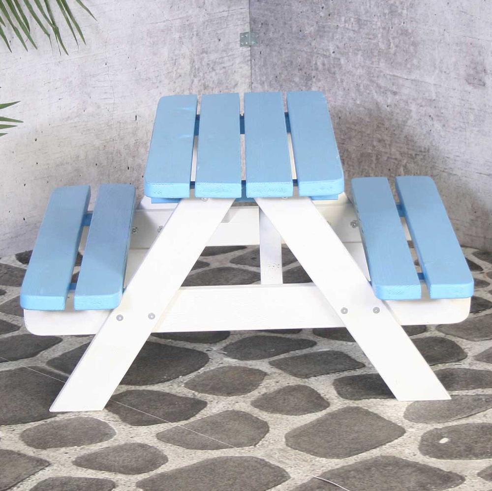 emob Kinder picknicktafel Mickey – blauw
