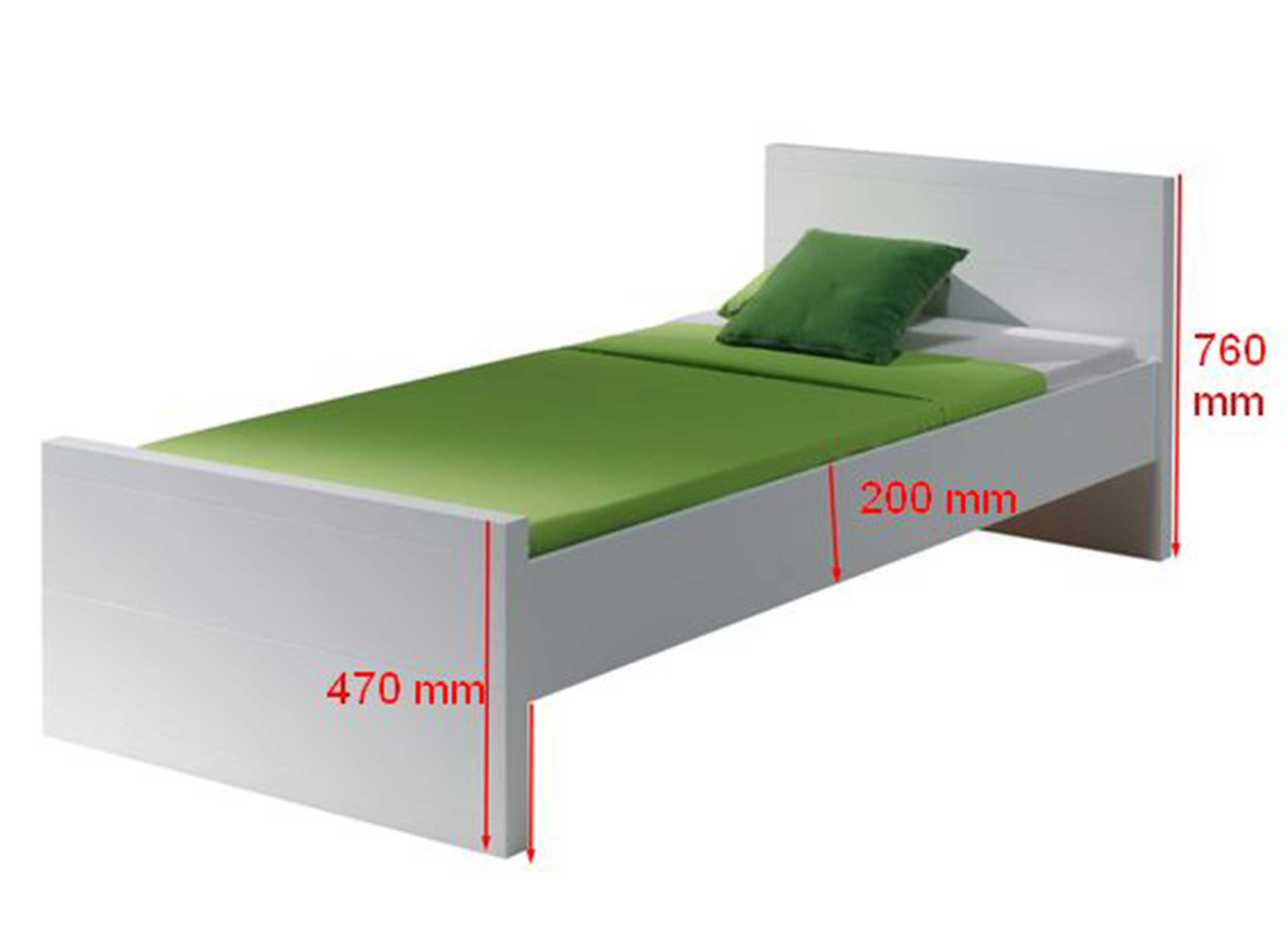Emob Kinderbed Lara 90x200 Cm - Wit