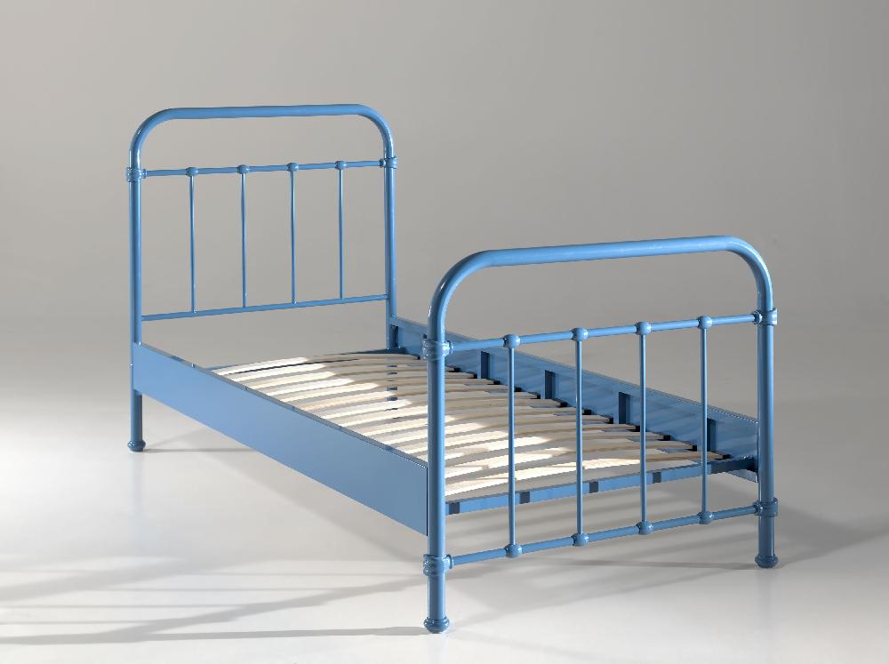 Emob Kinderbed New York 90x200cm Metaal - Blauw