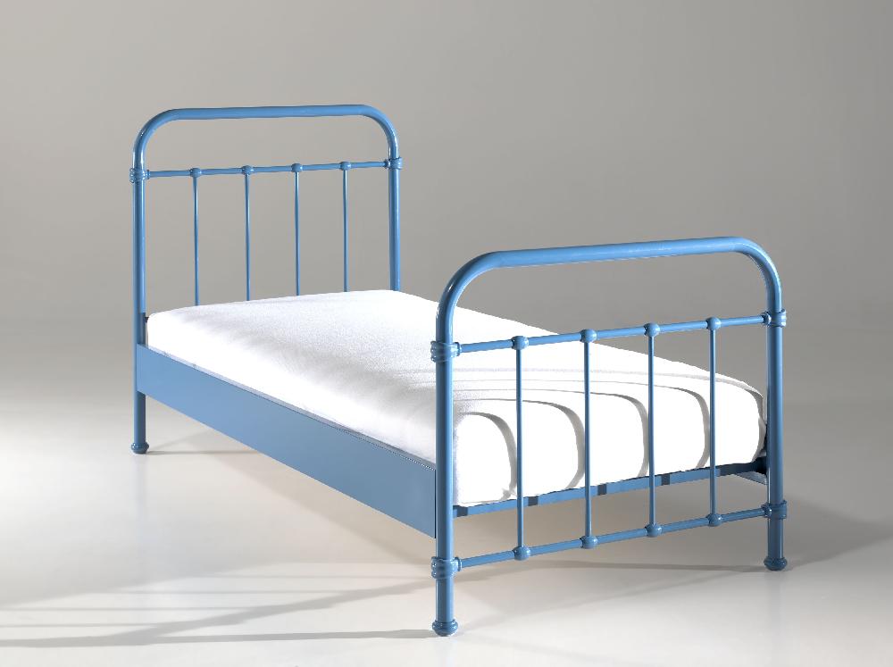 Emob Kinderbed New York 90x200cm Metaal - Blauw