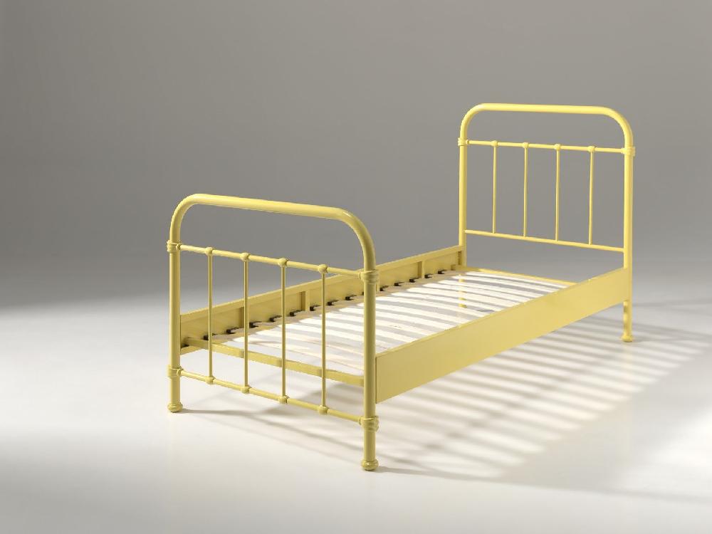 Emob Kinderbed New York 90x200cm Metaal - Geel