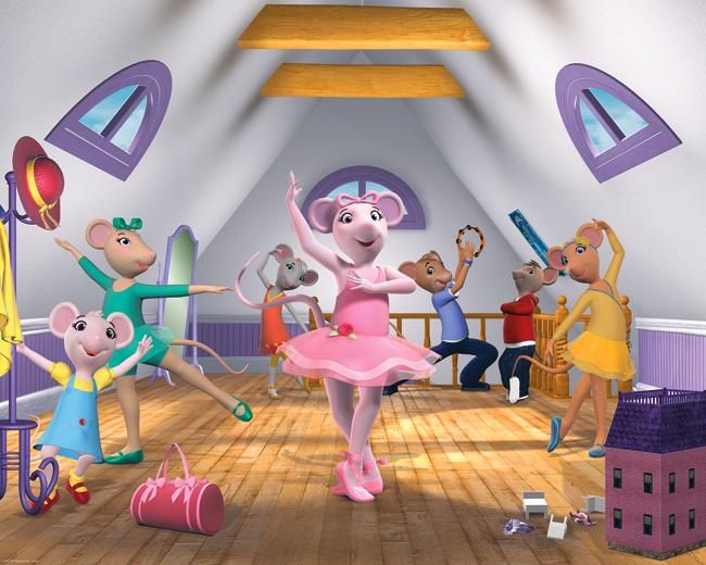 Emob Kinderbehang Angelina Ballerina