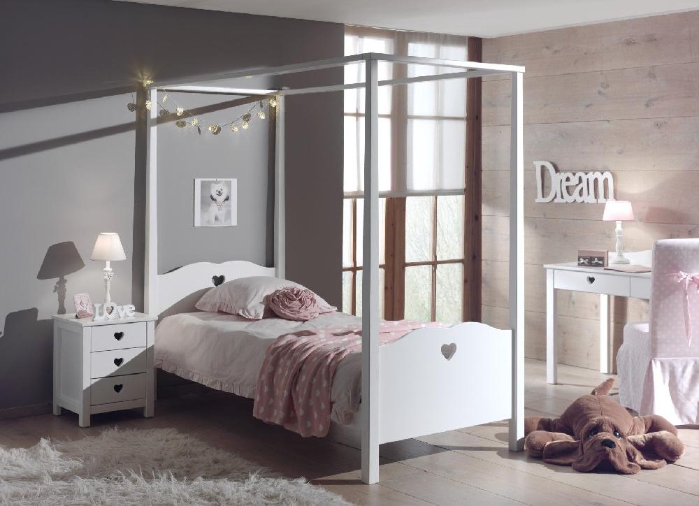 Emob Kinderbureau Amori 130 Cm - Wit