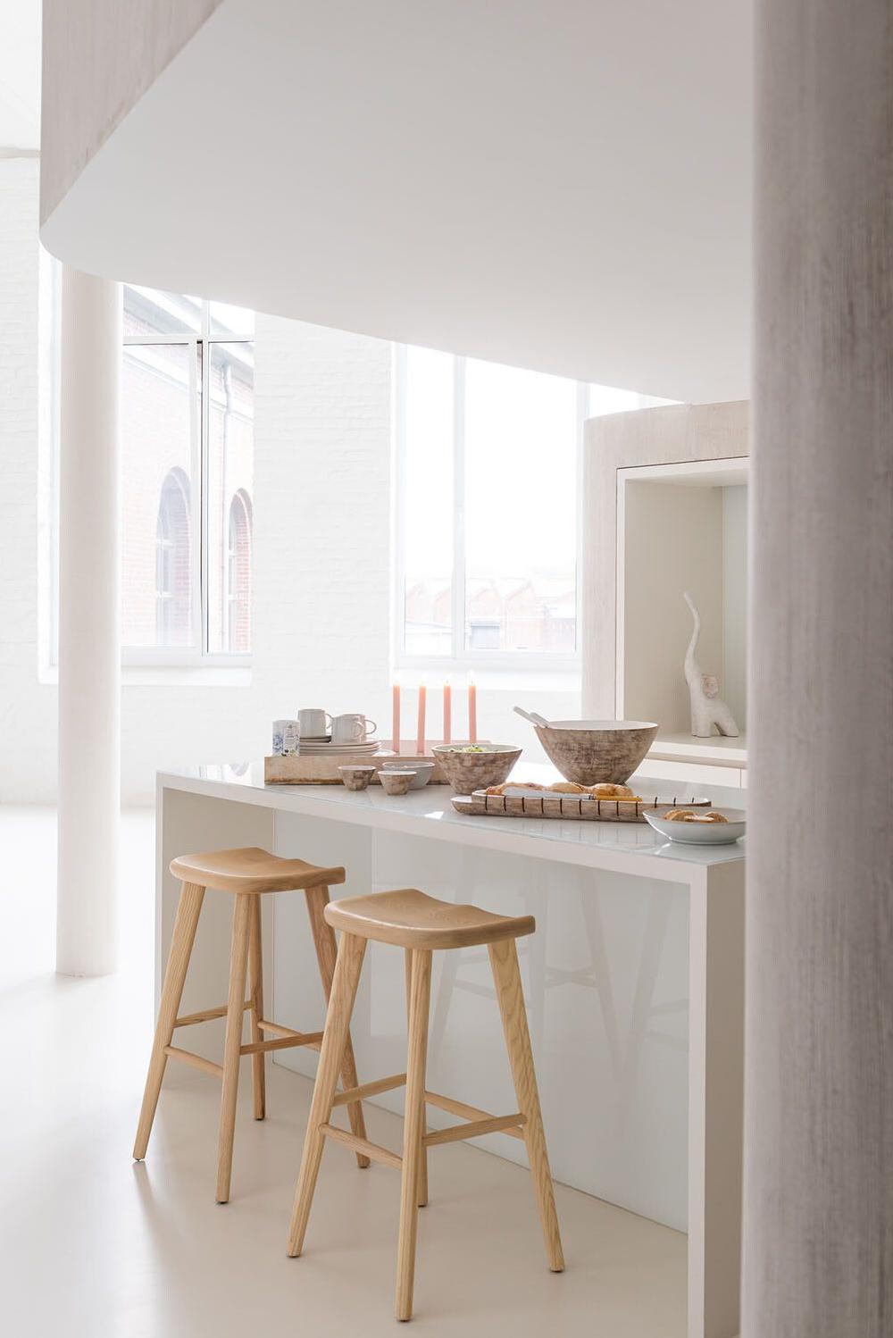 Emob Kom Mango Hout Wit Medium