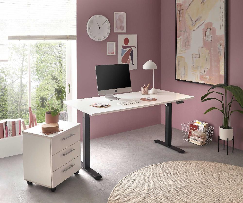 Emob Ladeblok Ben - 3 Lades - Met Wielen - Wit