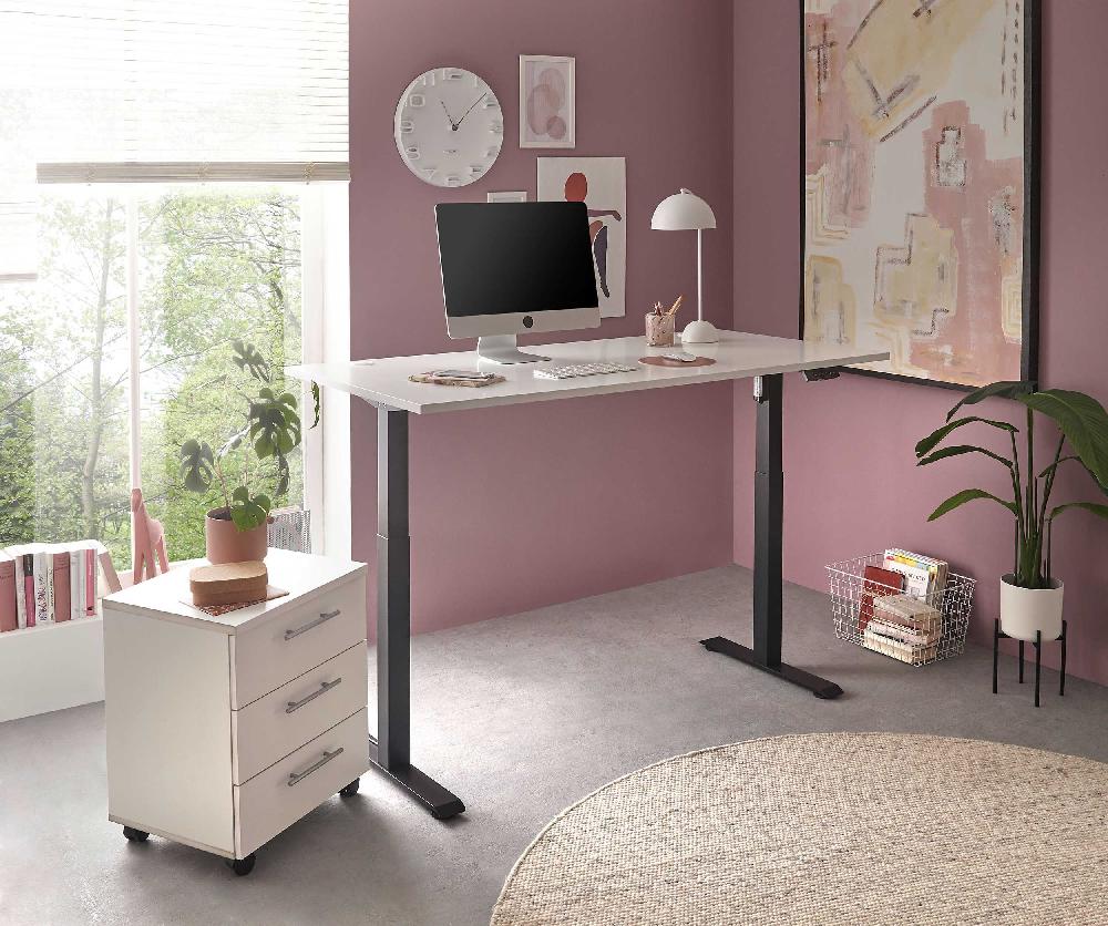 Emob Ladeblok Ben - 3 Lades - Met Wielen - Wit