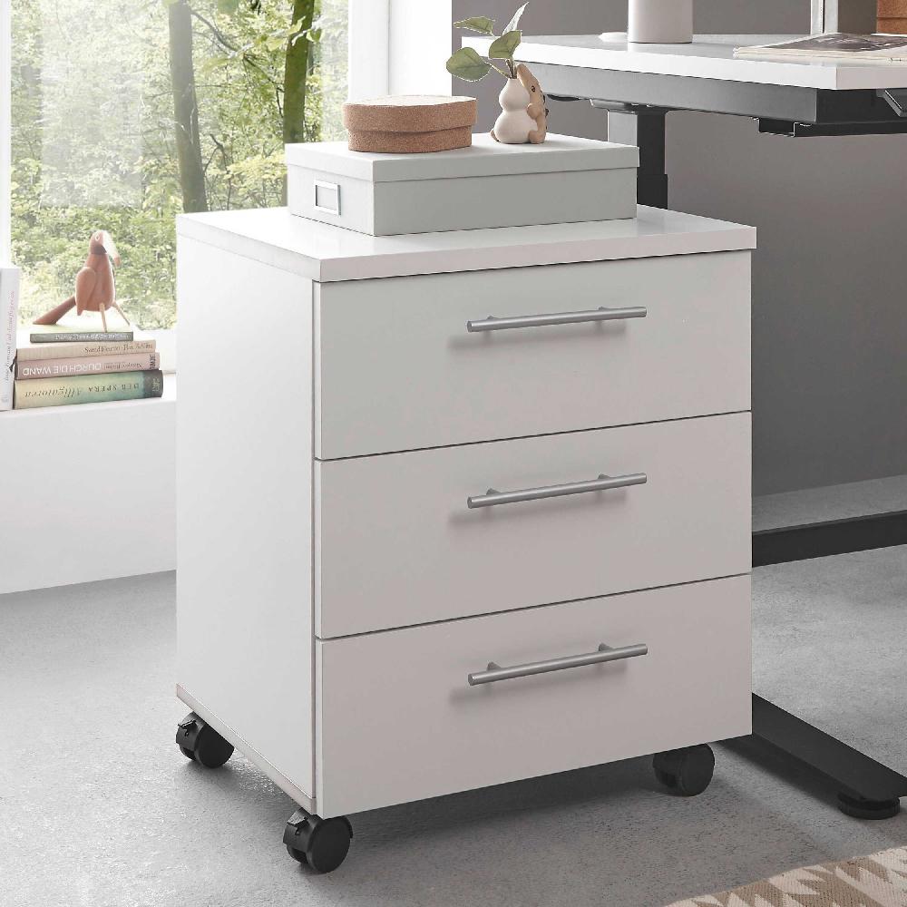 emob Ladeblok Ben - 3 lades - met wielen - wit